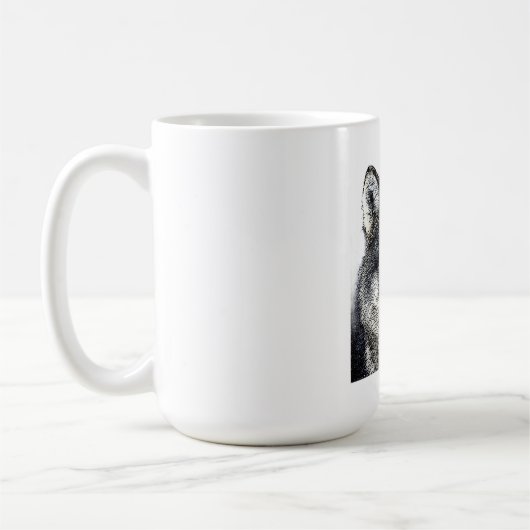 Wolf Eyes Kaffeetasse (Links)