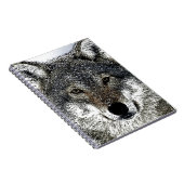 Wolf Eyes Notizblock (Rechte Seite)
