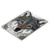 Wolf Eyes Notizblock (Linke Seite)