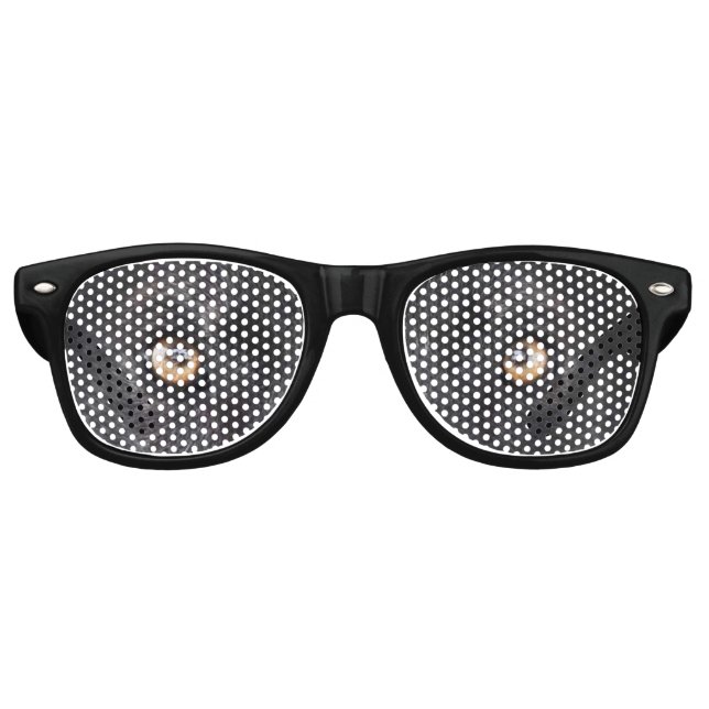 Wolf Eyes Partybrille (Vorderseite)