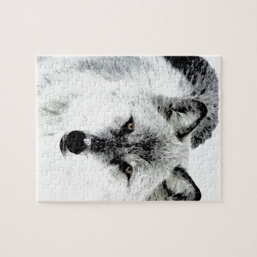 Wolf Eyes Puzzle (Horizontal)