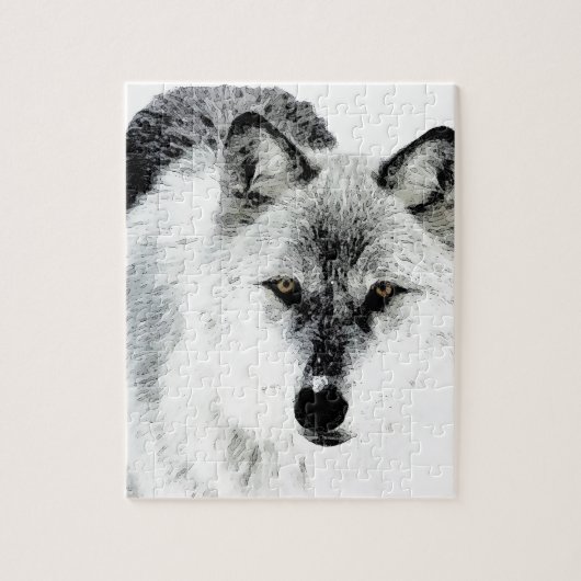 Wolf Eyes Puzzle (Vertikal)