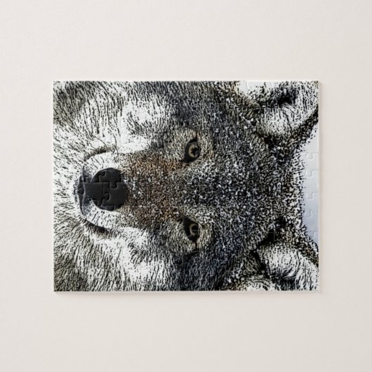 Wolf Eyes Puzzle (Horizontal)