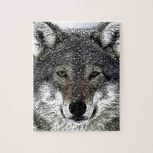 Wolf Eyes Puzzle (Vertikal)