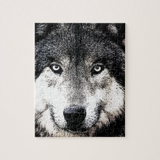 Wolf Eyes Puzzle (Vertikal)