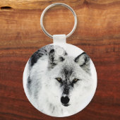 Wolf Eyes Schlüsselanhänger (Vorderseite)