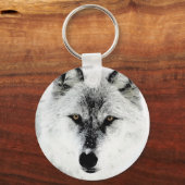 Wolf Eyes Schlüsselanhängers Schlüsselanhänger (Vorderseite)