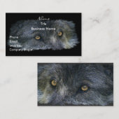 WOLF EYES Visitenkarte oder Visitenkarte (Vorne/Hinten)