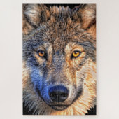 Wolf Face Jigsaw Puzzle (Vertikal)