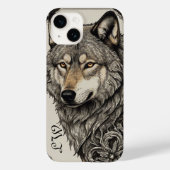Wolf-Fall Case-Mate iPhone Hülle (Rückseite)