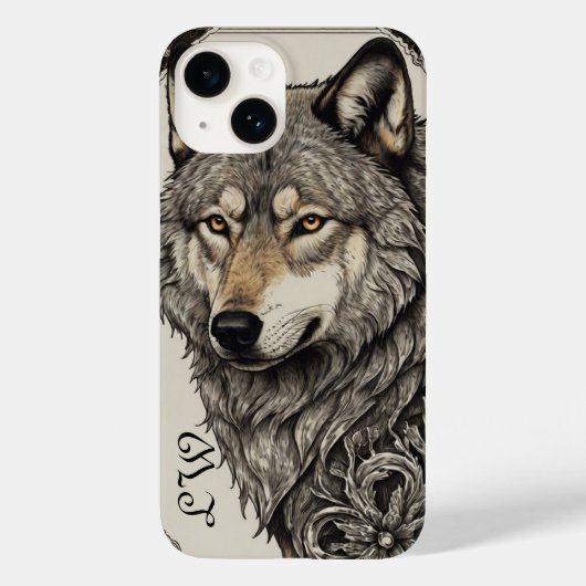Wolf-Fall Case-Mate iPhone Hülle (Rückseite)