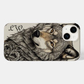 Wolf-Fall Case-Mate iPhone Hülle (Rückseite (Horizontal))