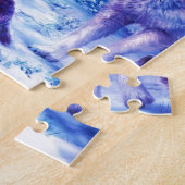 Wolf-Familie Puzzle (Seite)