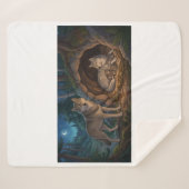 Wolf Familie Sherpadecke (Vorderseite (Horizontal))