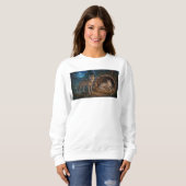 Wolf Familie Sweatshirt (Vorne ganz)