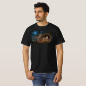 Wolf-Familie T-Shirt (Vorne ganz)