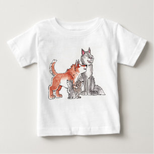 Wolf-Familien-Säuglings-T - Shirt