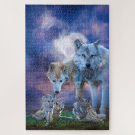 WOLF FAMILY Es gibt eine bessere Welt Puzzle