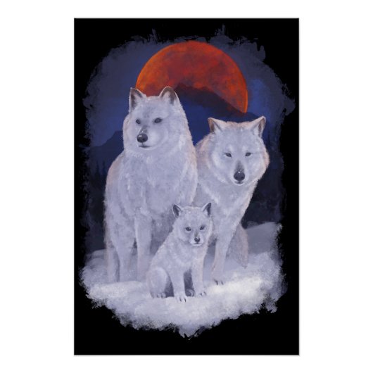 wolf family poster (Vorderseite)