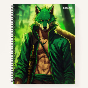 Wolf Fang Swordsman Notizblock