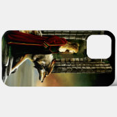 Wolf Fantasy Blonde Sorceress Case-Mate iPhone Hülle (Rückseite (Horizontal))