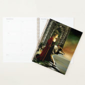 Wolf Fantasy Blonde Sorceress Planer (Anzeige)