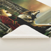 Wolf Fantasy Blonde Sorceress Sherpadecke (3/4)