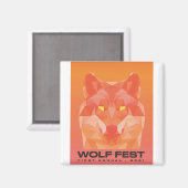 Wolf Fest Magnet 2021 (Vorderseite/Rückseite)