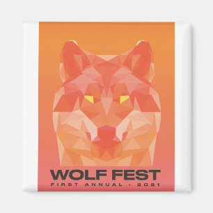 Wolf Fest Magnet 2021