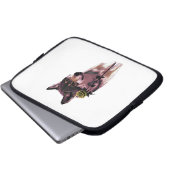 Wolf Five: Laptopschutzhülle (Vorne Knopf)