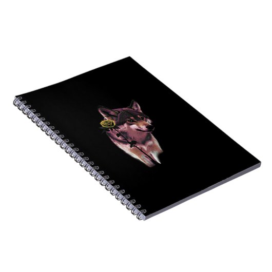 Wolf Five Notizblock (Rechte Seite)