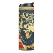 Wolf Flag Thermosbecher (Nach links gedreht)