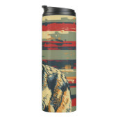 Wolf Flag Thermosbecher (Nach rechts gedreht)