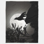 Wolf Fleece Blanket (Vorderseite)