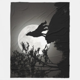 Wolf Fleece Blanket