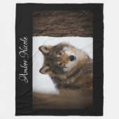 Wolf Fleecedecke (Vorderseite)