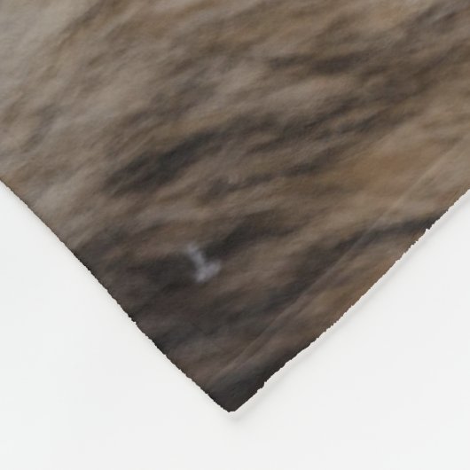 Wolf Fleecedecke (Ecke)