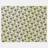 Wolf Fleecedecke (Vorderseite (Horizontal))