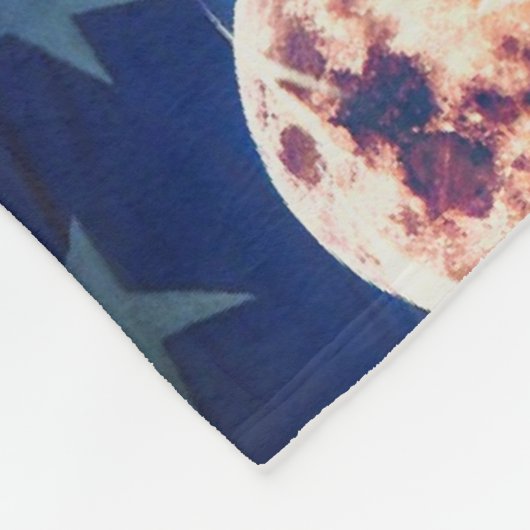 Wolf Fleecedecke (Ecke)
