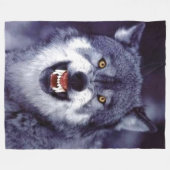 WOLF FLEECEDECKE (Vorderseite (Horizontal))