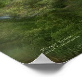 Wolf - Forest Spirit Art Poster/Print Poster (Ecke)