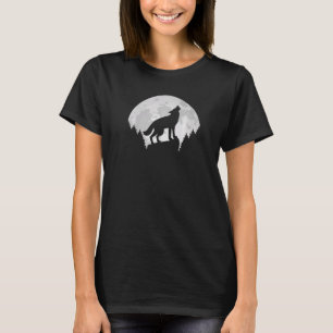 Wolf Forest Wildlife Wildtier Wilderness Wolves T-Shirt