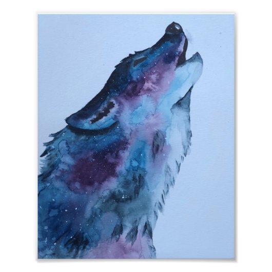 Wolf Fotodruck (Vorne)