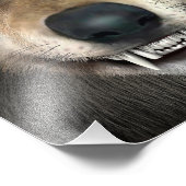 Wolf Fotodruck (Ecke)