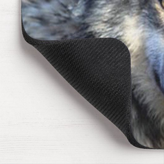 Wolf Fotograf Mousepad (Ecke)