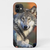 Wolf-Fotografie-Bild Case-Mate iPhone Hülle (Rückseite)