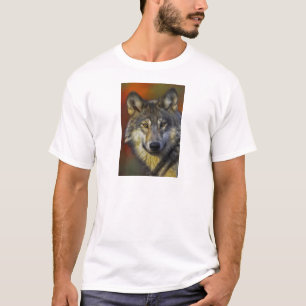 Wolf Fotografy Art Spirit Guide Animal Liebe T-Shirt