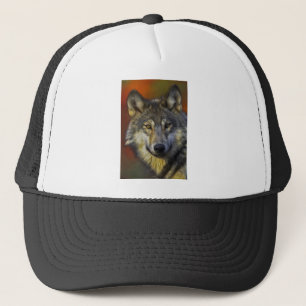 Wolf Fotografy Art Spirit Guide Animal Liebe Truckerkappe