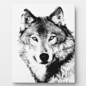 Wolf Fotoplatte (Vorderseite)