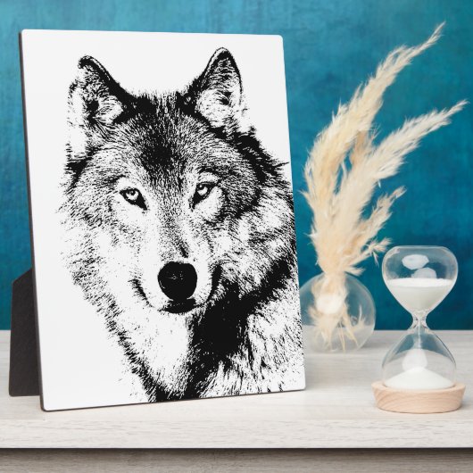 Wolf Fotoplatte (Seite)